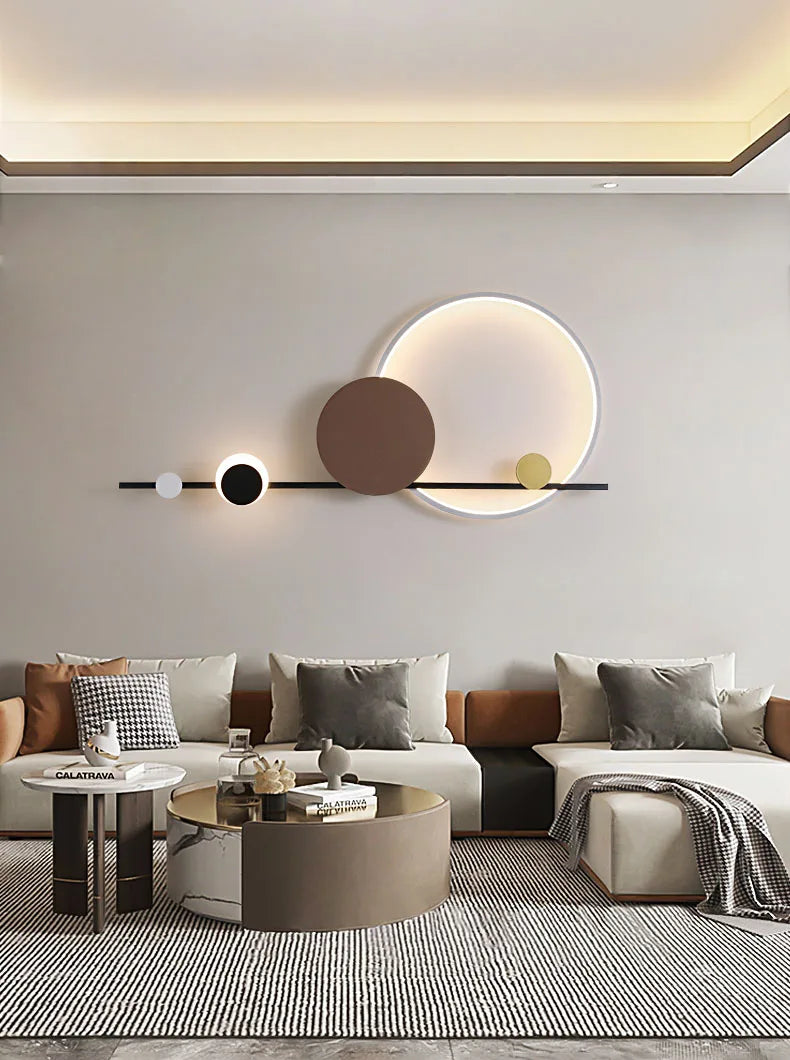Cerative LED Wall Lights Hotel Lobby Living Room Bedroom Wall Lamps