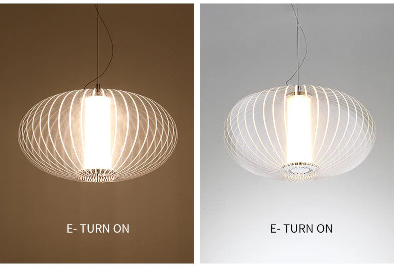 Modern Acrylic Pendant Lamp LED Simple Dandelion Hanging Light