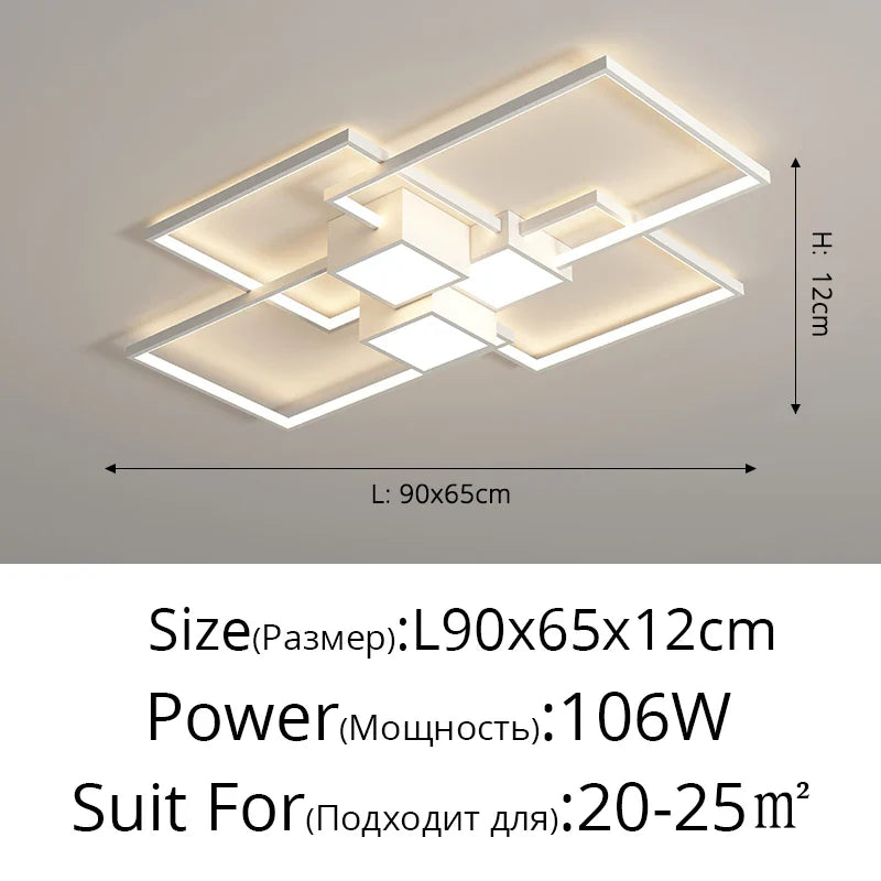 Qiyi Modern Ceiling Chandelier Lights