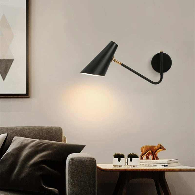 Modern Adjustable Swing Arm Lamp