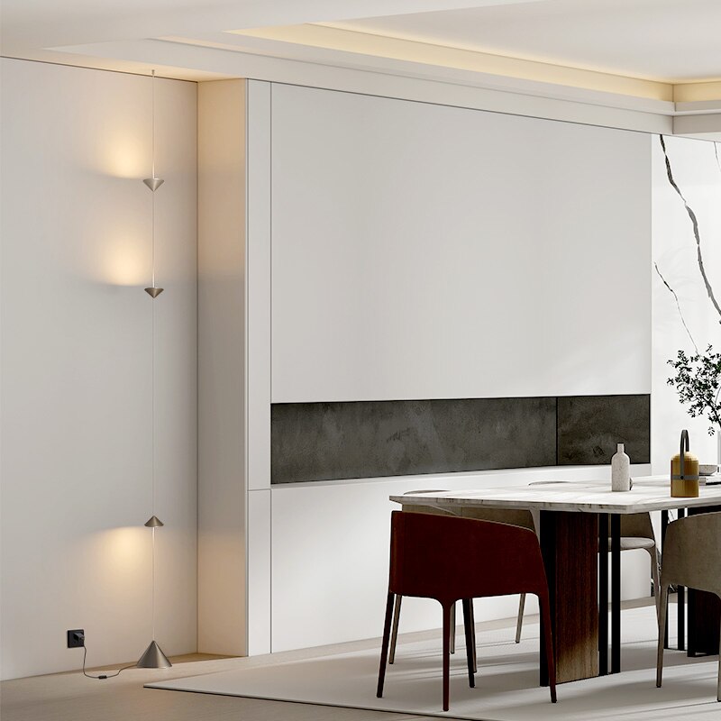 AiS Pyra - Led  Floor Lamp Long Strip Hourglass Shape Anti-glare