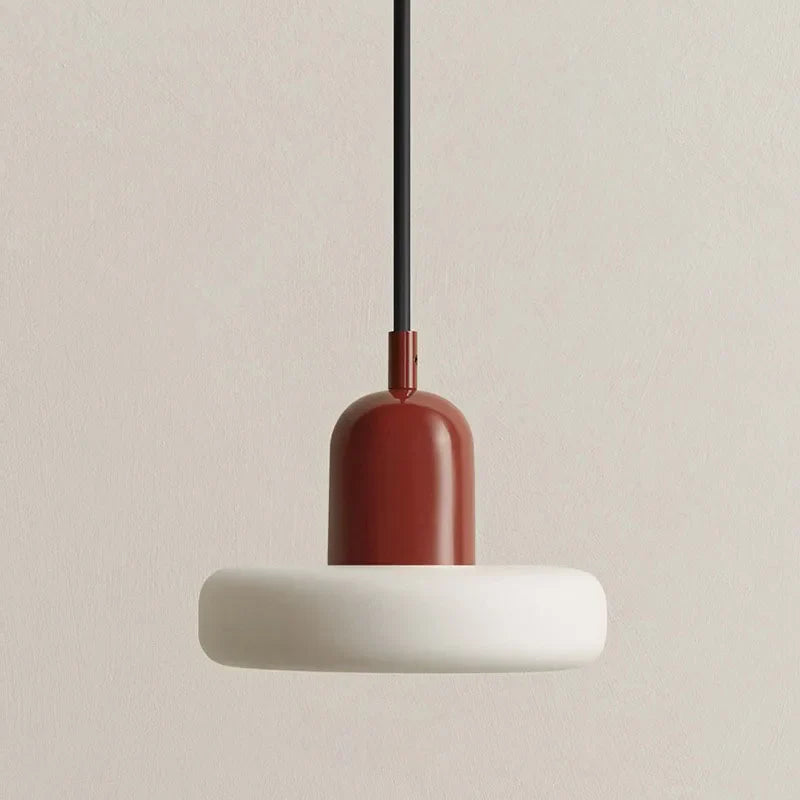 DIA Danish New Design Glass Pendant Light Candy Color Lamp