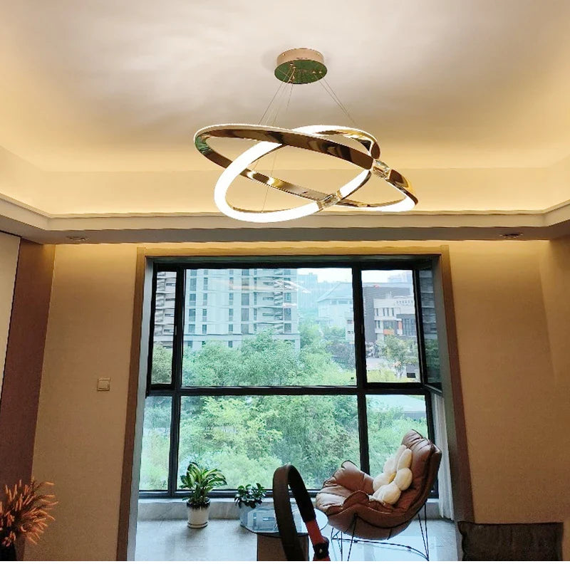 Ylk Bend Style Modern Chandelier