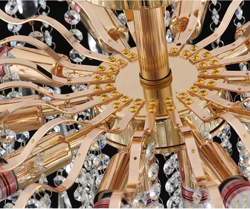 Ylk Jomnas Gold Ceiling Chandelier