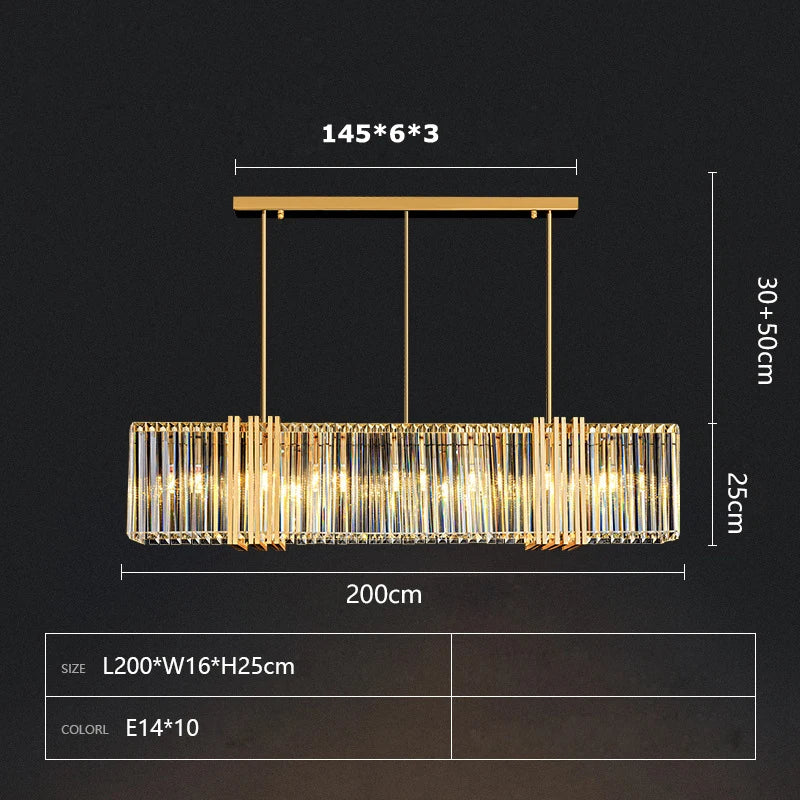 Lustre Dimmable LED Chandelier
