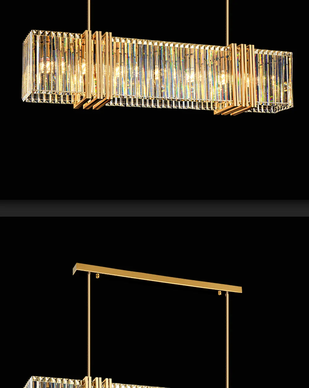 Lustre Dimmable LED Chandelier