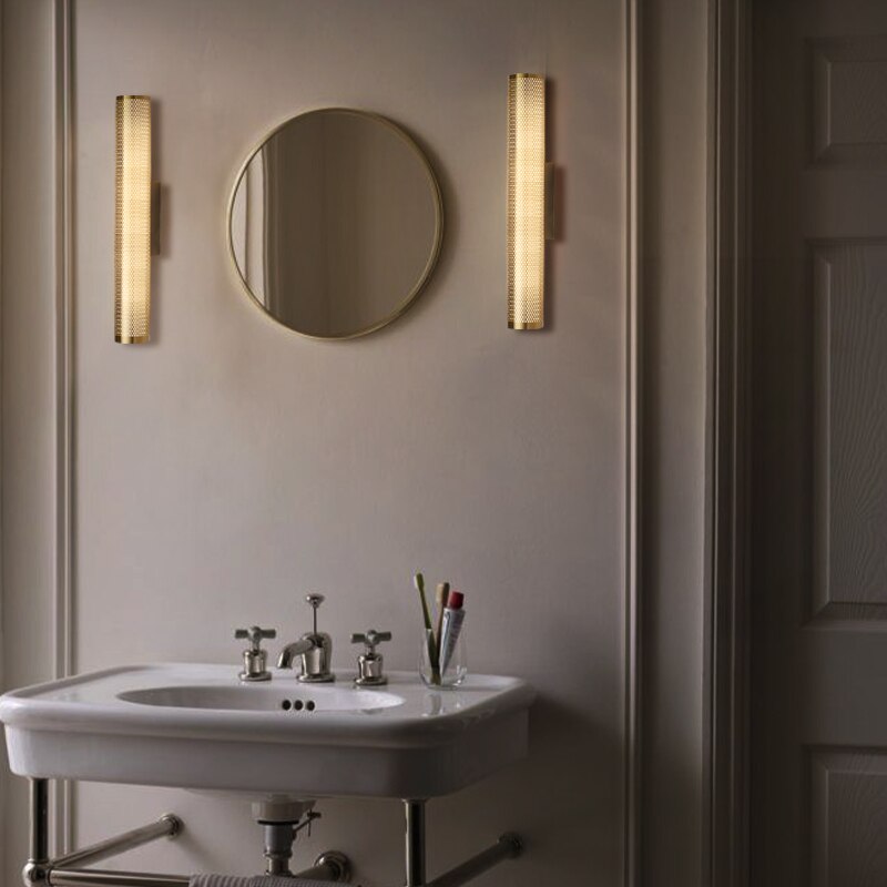 Zern Ouche Retro Brass Wall Light