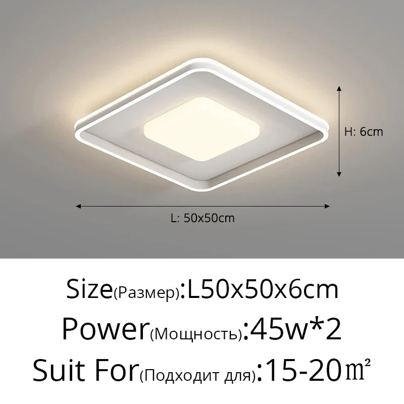 Qiyi Modern Up and Down Pendant Lights