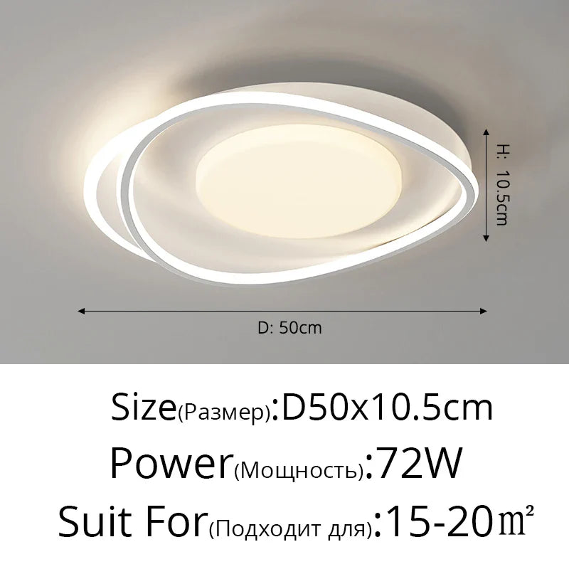 Qiyi Sutash Modern Acrylic Ceiling Lamp