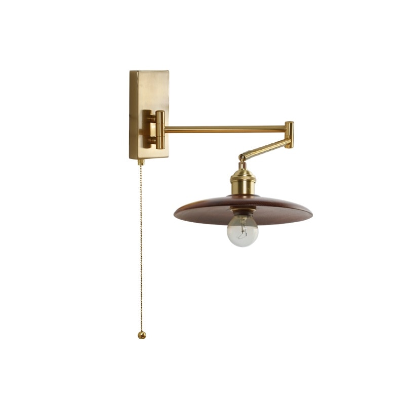 IW Noon Black Wooden -  Left Right Rotate LED Wall