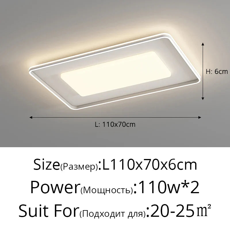 Qiyi Modern Up and Down Pendant Lights