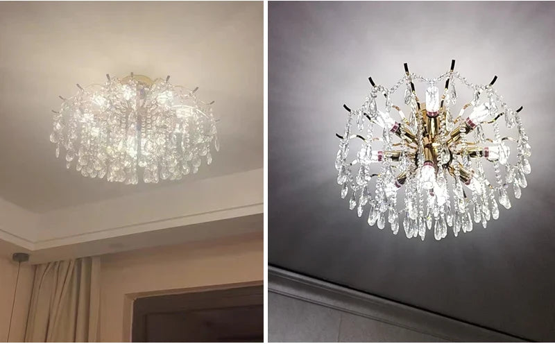 Ylk Jomnas Gold Ceiling Chandelier
