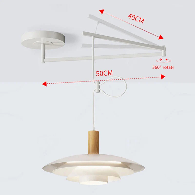 Rocker Arm Pendant Lamp Light