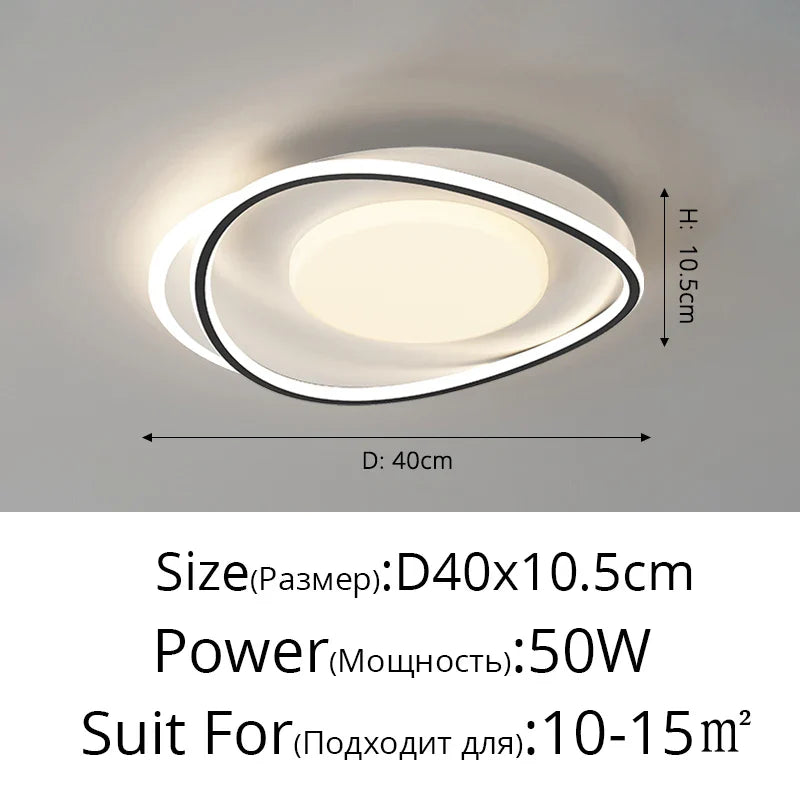 Qiyi Sutash Modern Acrylic Ceiling Lamp