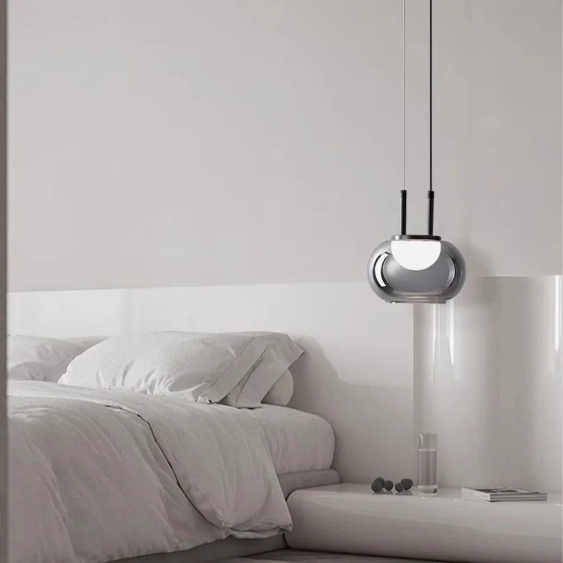 Modern Smoky Gray Pendant Lights