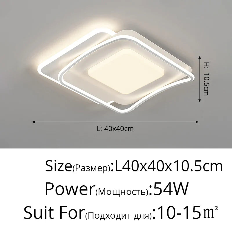 Qiyi Sutash Modern Acrylic Ceiling Lamp