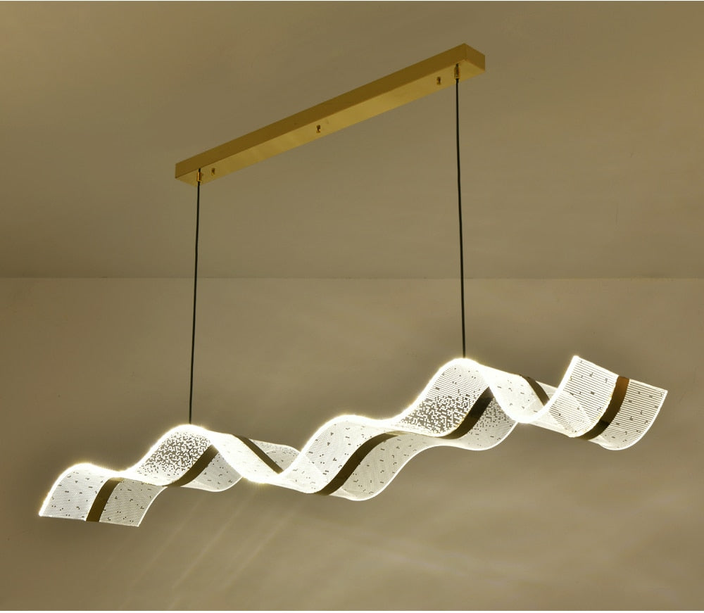 Ylk Linvee Modern Wave Pendant Light