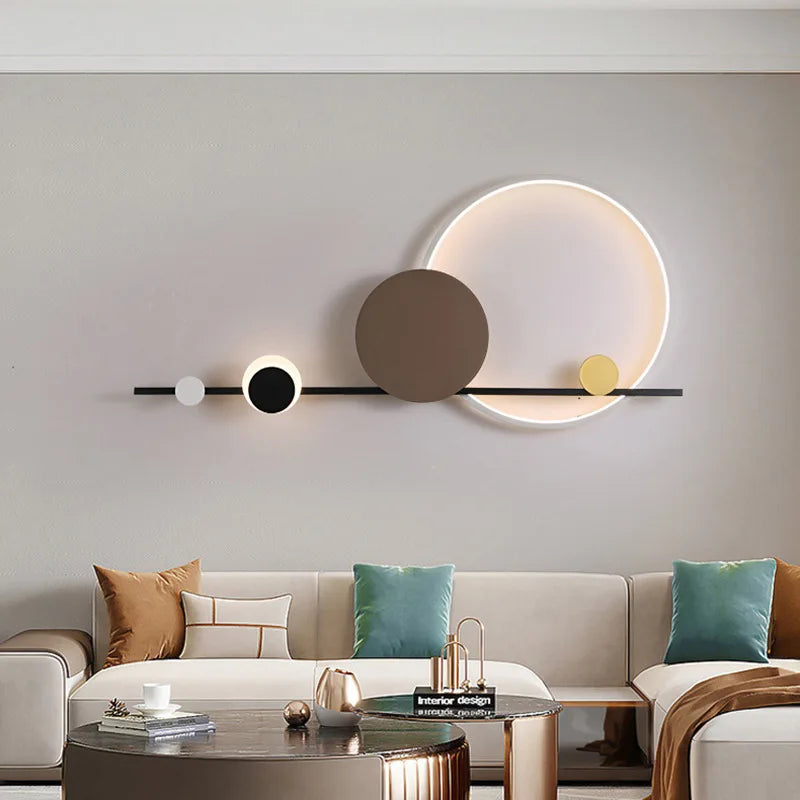 Cerative LED Wall Lights Hotel Lobby Living Room Bedroom Wall Lamps