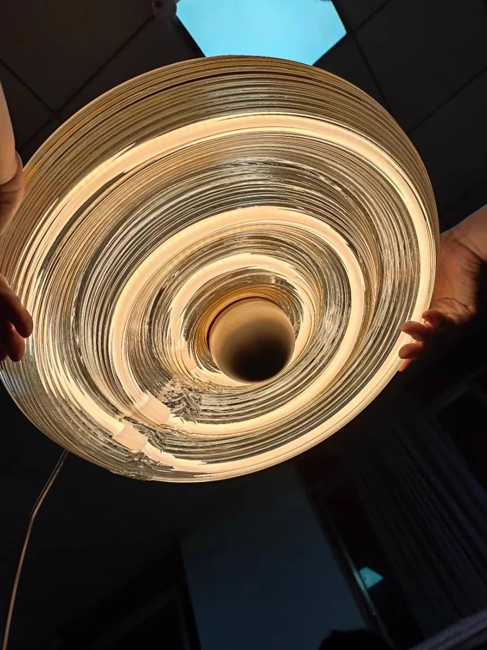 Olga Modern Pendant Lamps Glass