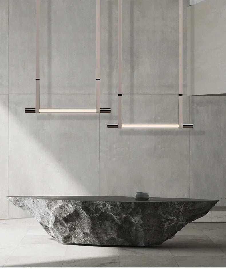 Nordic Leather LED Pendant Light