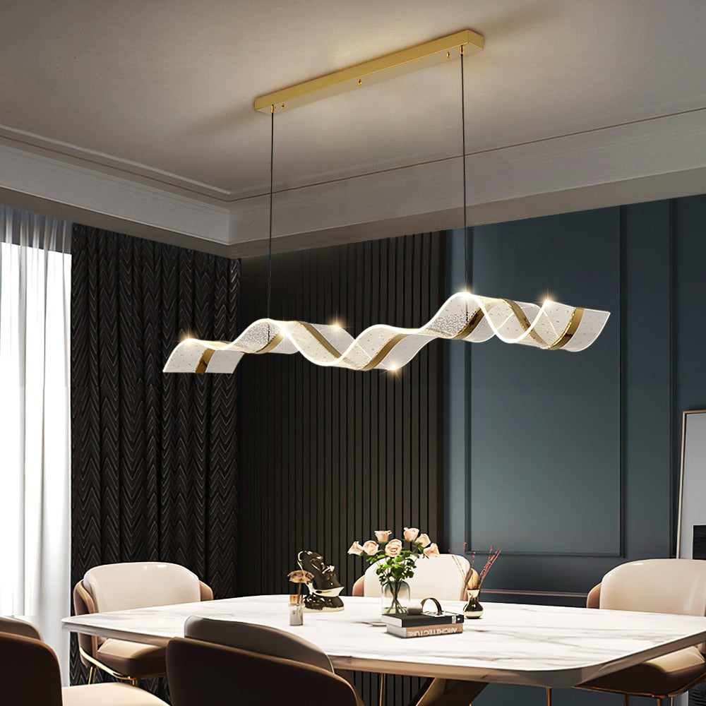 Ylk Linvee Modern Wave Pendant Light