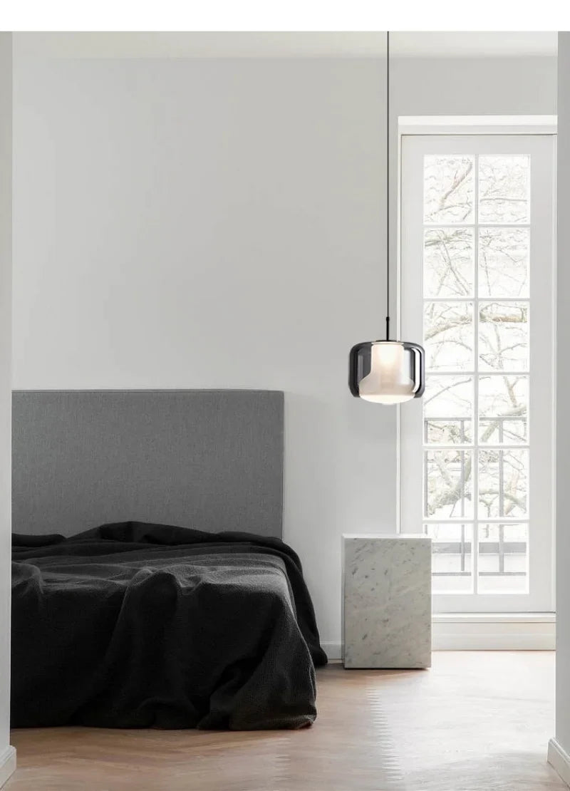 Modern Smoky Gray Pendant Lights