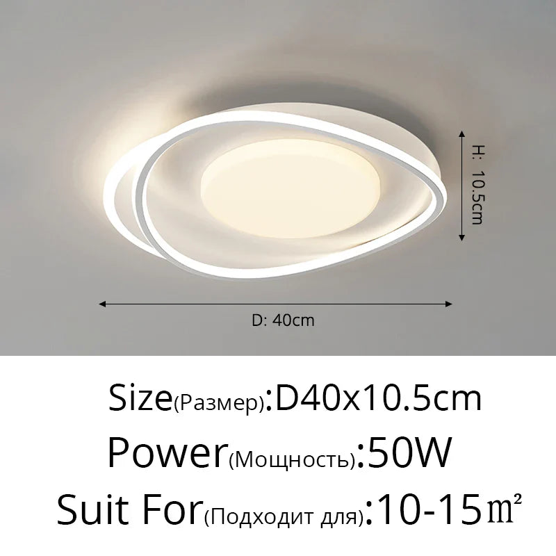 Qiyi Sutash Modern Acrylic Ceiling Lamp