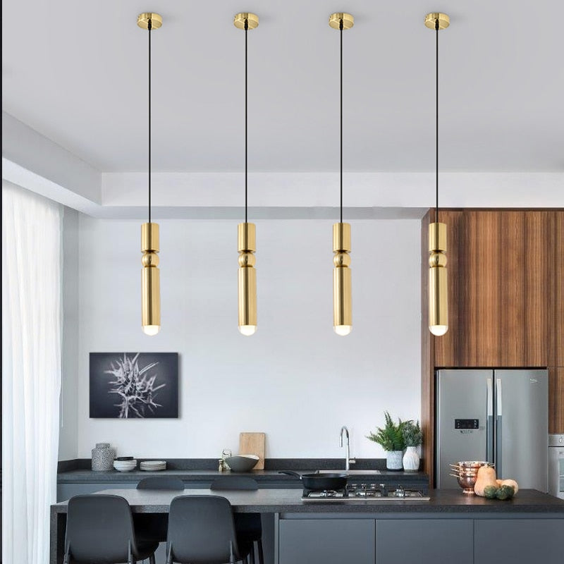 Ylk Ballade Modern Gold Pendant Light