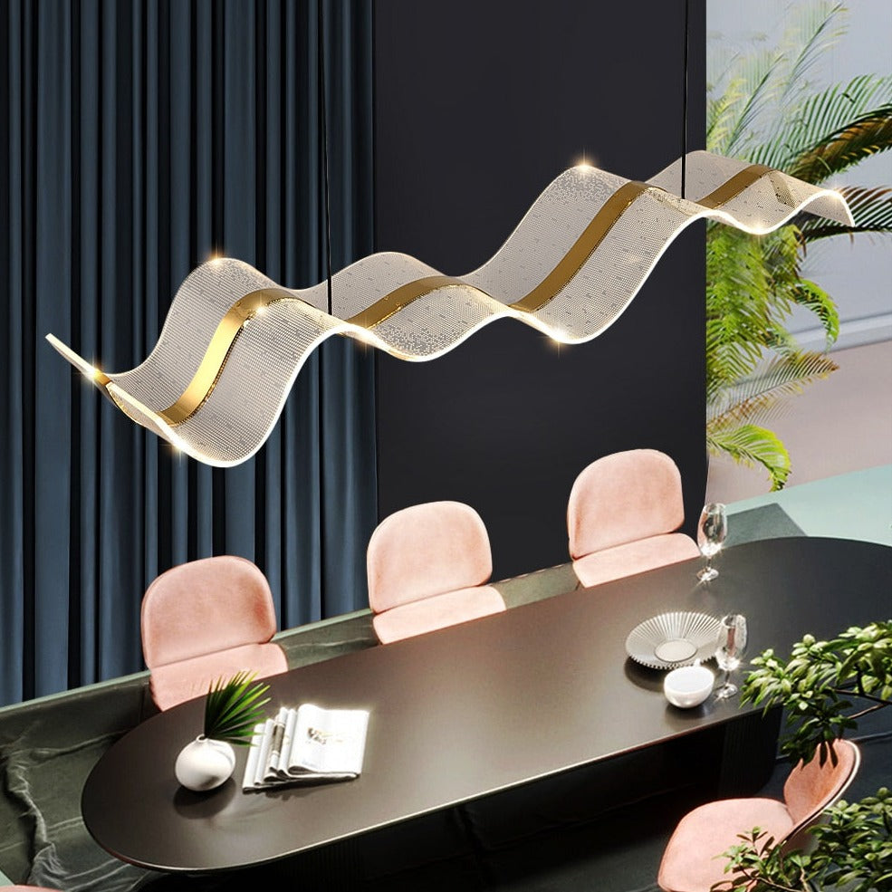 Ylk Linvee Modern Wave Pendant Light