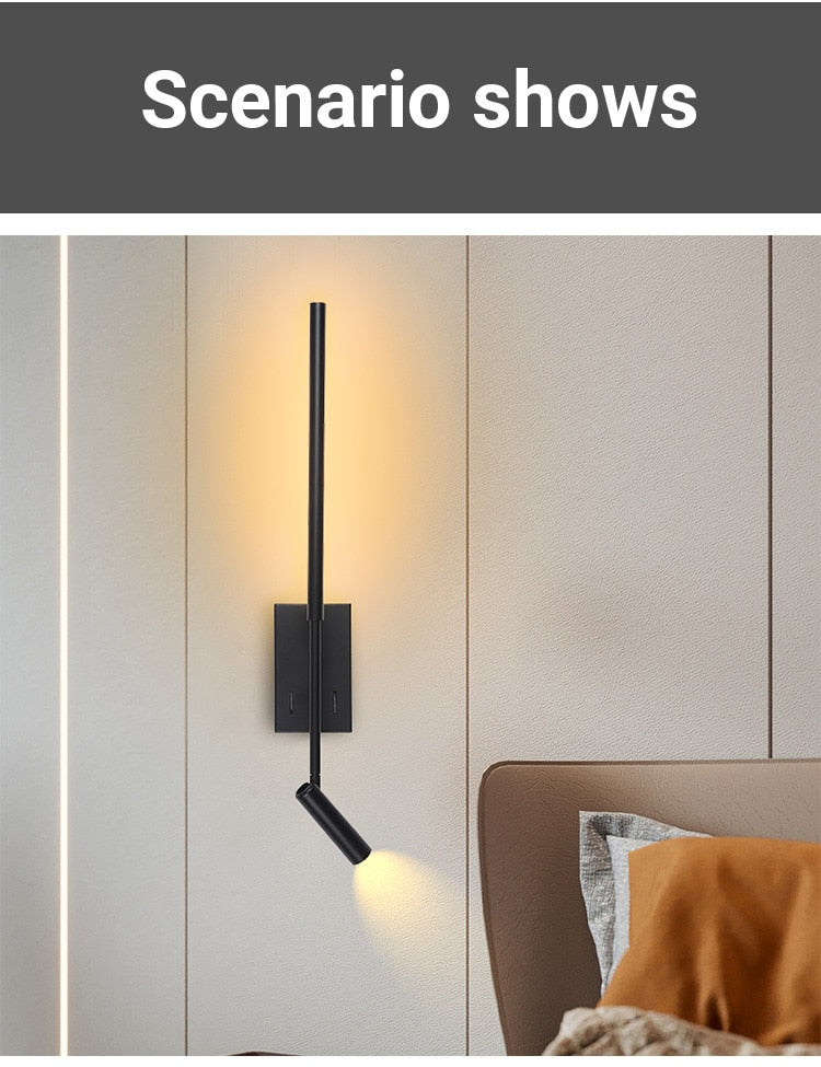 Zern Minlast Modern LED Wall Lamp