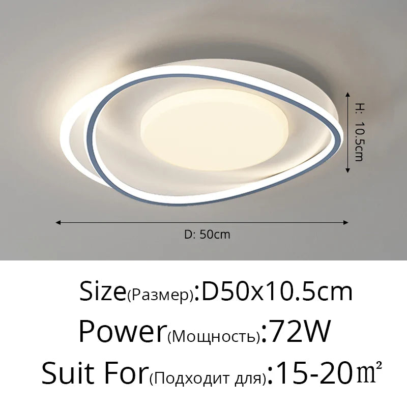 Qiyi Sutash Modern Acrylic Ceiling Lamp