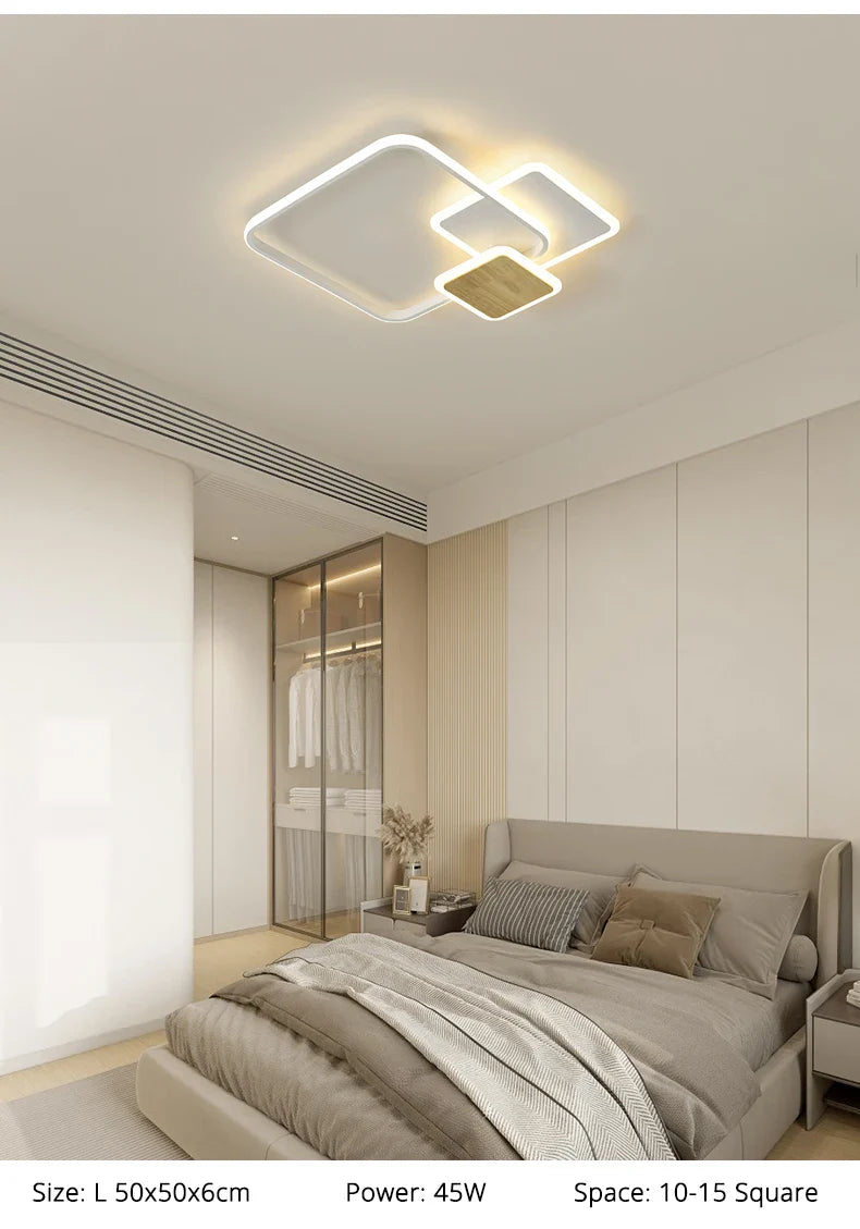 Qiyi Fluifust Modern LED Ceiling Fixture