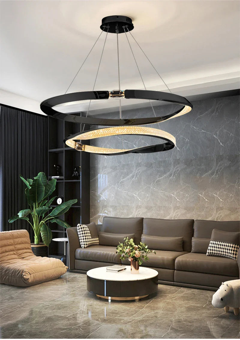 Ylk Bend Style Modern Chandelier