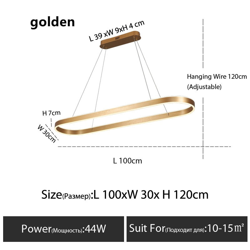Voong Modern Ring Pendant Lamp