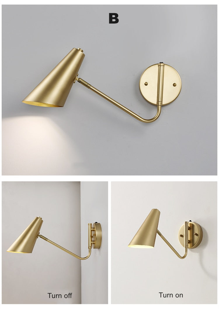 Modern Adjustable Swing Arm Lamp