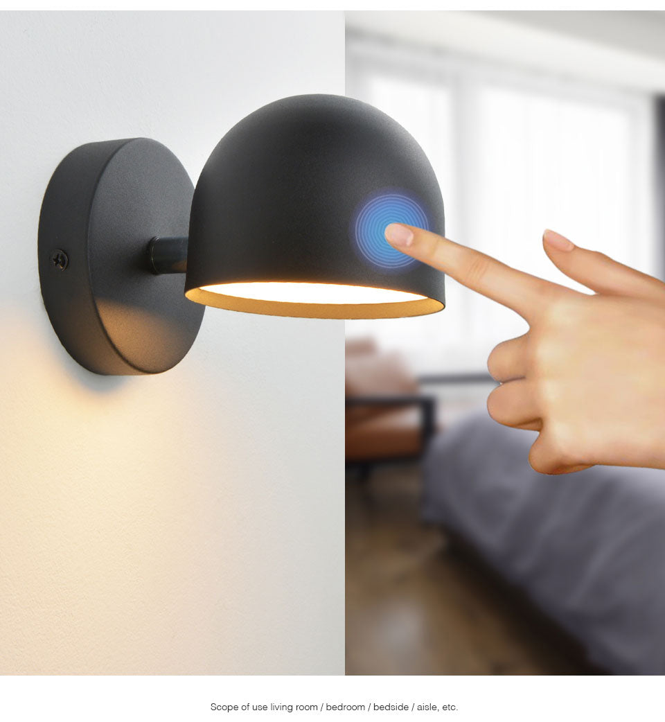 Yoe Smart Touch Dimming Wall Light
