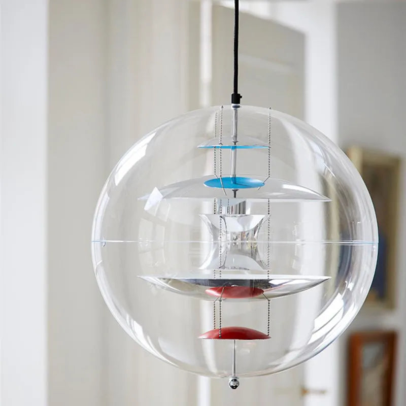Denmark Nordic Designer Acrylic Planet Pendant Lights