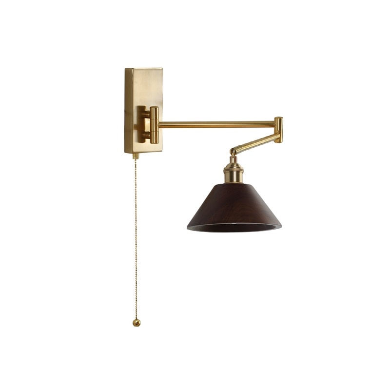 IW Noon Black Wooden -  Left Right Rotate LED Wall