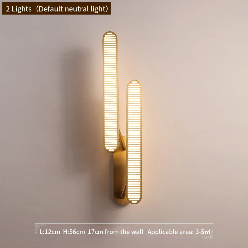 Postmodern Creative Copper Wall Lamp