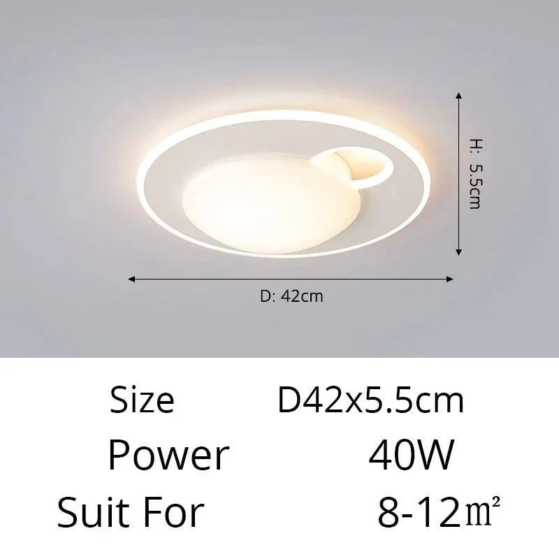 Qiyi Sunne LED Flush Mount Light