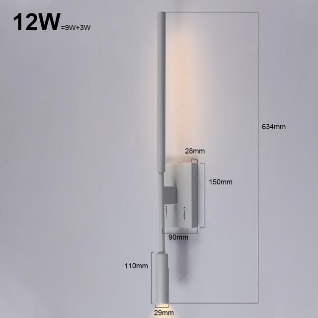 Zern Minlast Modern LED Wall Lamp