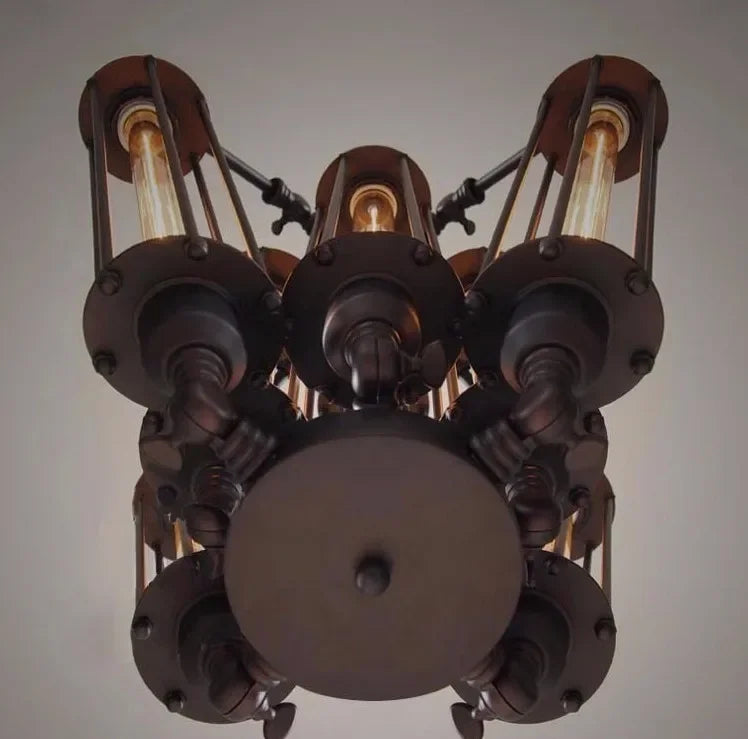 Edison Bulbs Lights Chandeliers Pendant Lamp Art Deco
