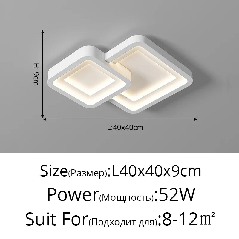 Qiyi Stylish Circle Ceiling Lamp