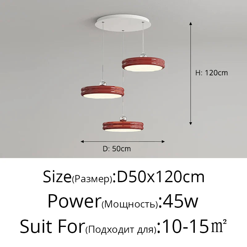 Qiyi Somdave Luxury Circular Pendant Light