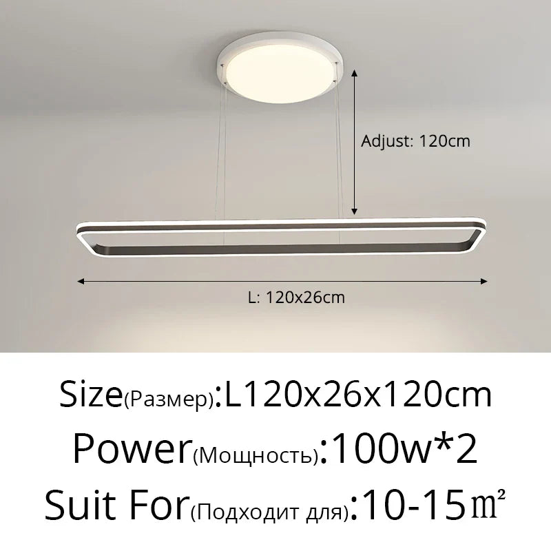 Qiyi Modern Up and Down Pendant Lights