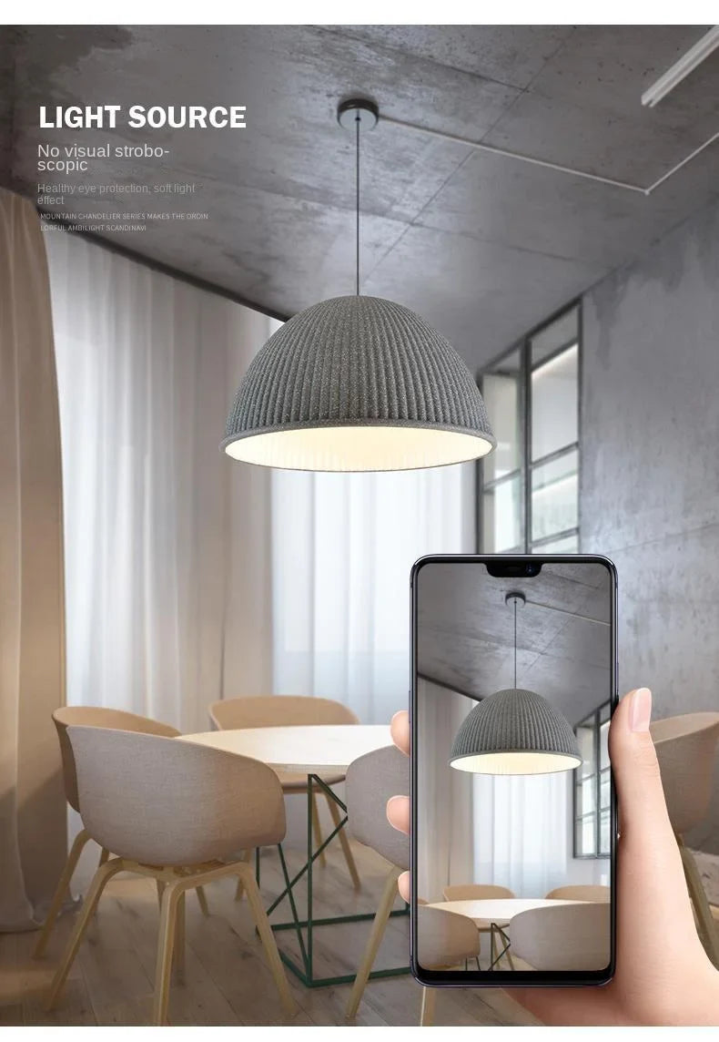 Wl Nordic Creative Resin Chandelier