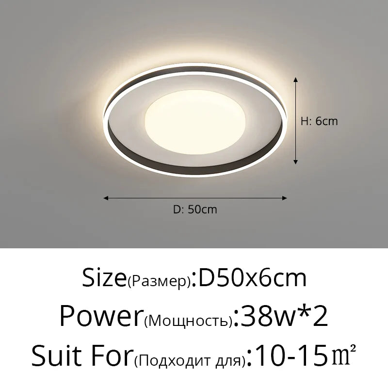 Qiyi Modern Up and Down Pendant Lights