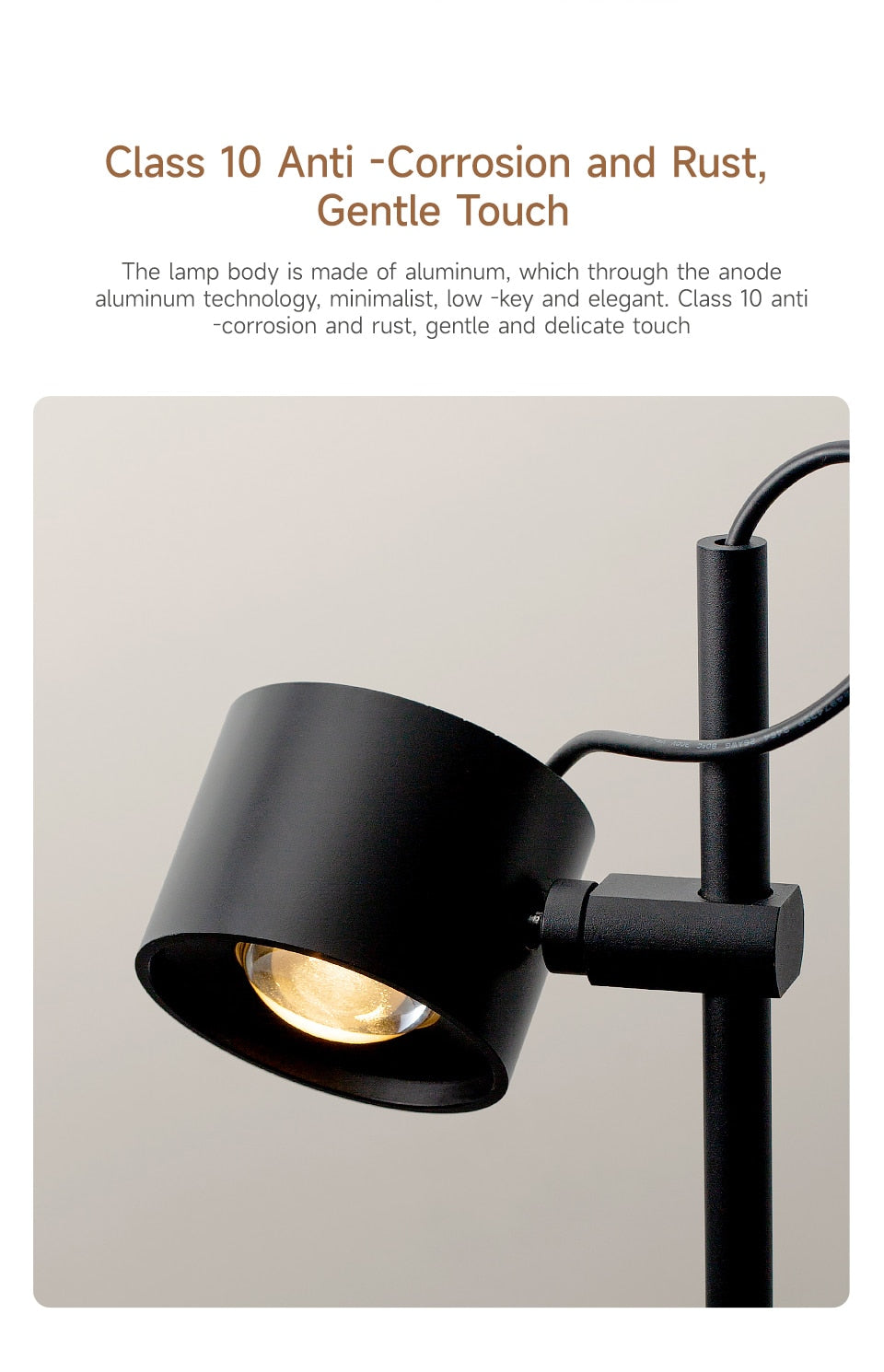 AiS Voorime - Floor Lamp Dimmable Remote Control Standing Light 360° Rotatable Ra97 Eye Protect