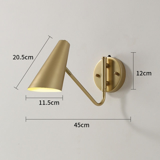 Modern Adjustable Swing Arm Lamp
