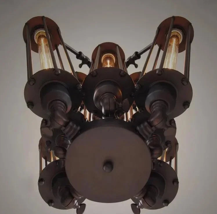 Edison Bulbs Lights Chandeliers Pendant Lamp Art Deco